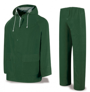 Traje Agua Pvc Verde Talla L