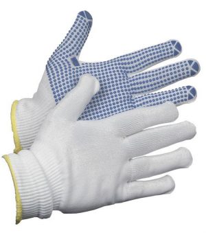 Guantes Nylon C/Puntitos T-8
